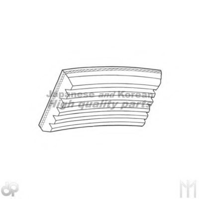 ASHUKI VM6-1550 V-Ribbed Belts